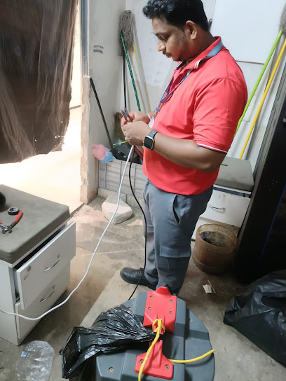 Sadha’s Google listing photo: electrical work in progress